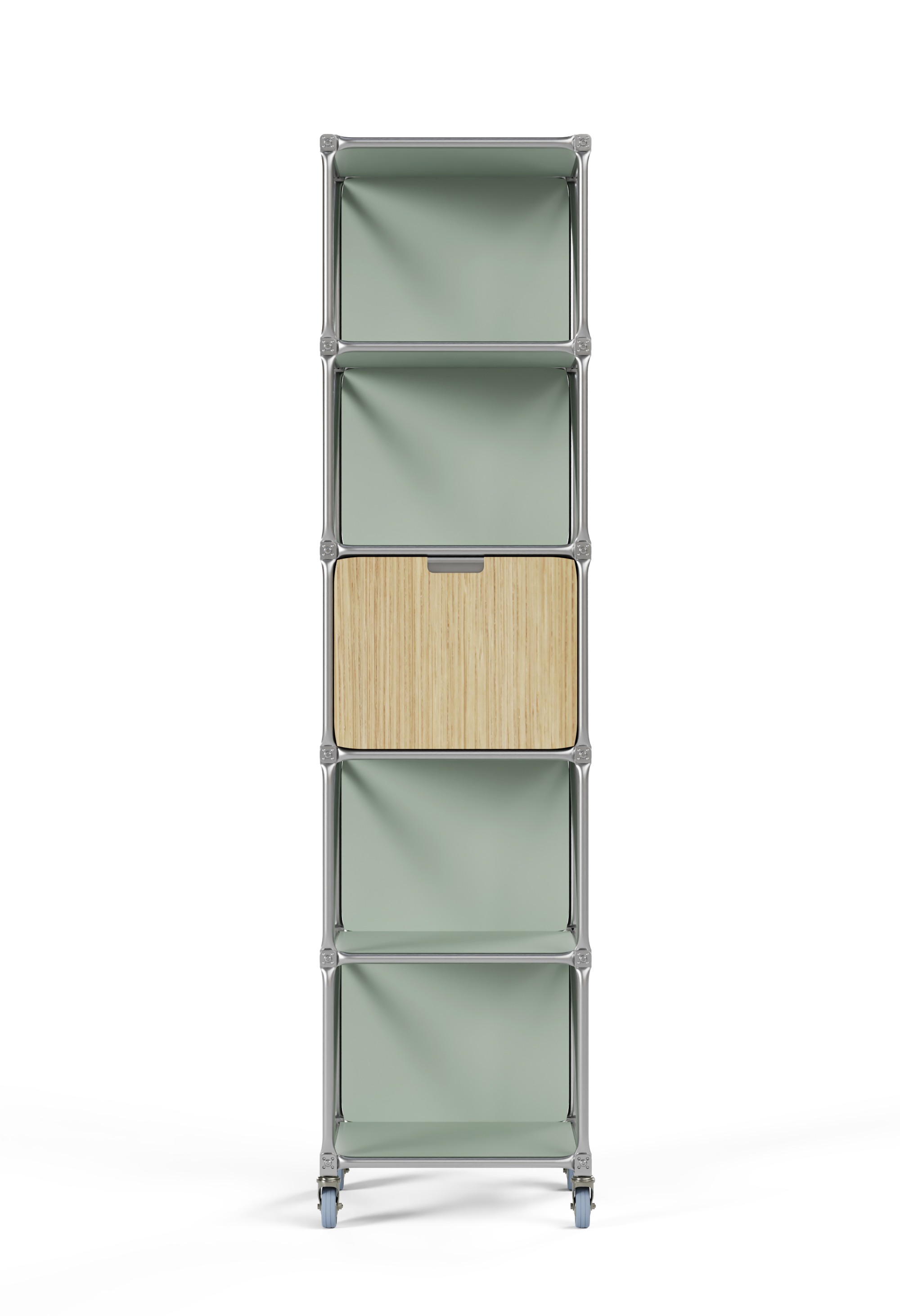 Regal, 1 Feld x 5 Ebenen